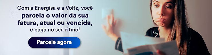 Parcela o valor da sua fatura
